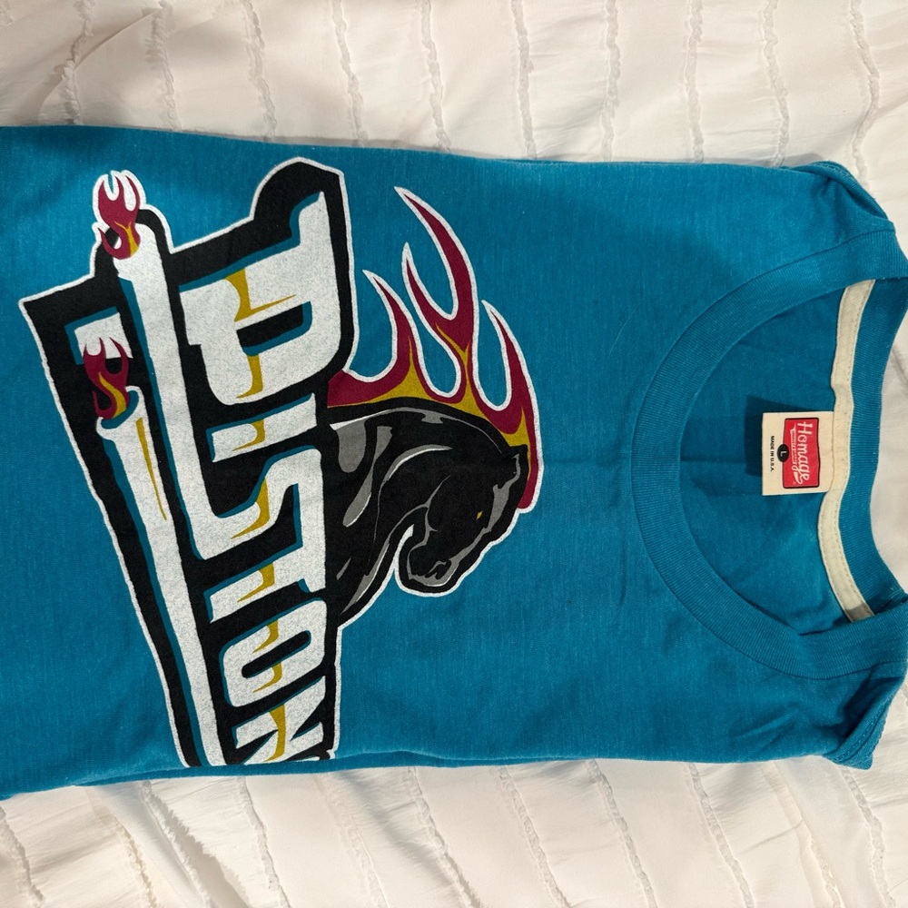 HOMAGE Blue Graphic Tee